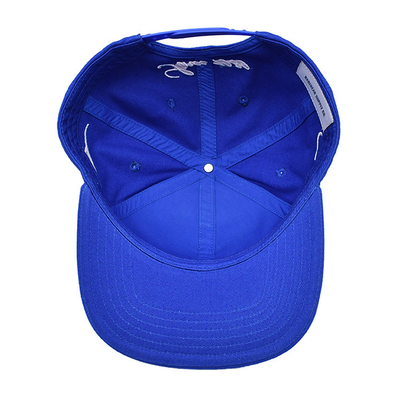 Sombrero Snapback de borde plano transpirable con logotipo bordado a medida