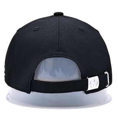 Sombreros con visor plano de tejido de algodón y cinta de impresión
