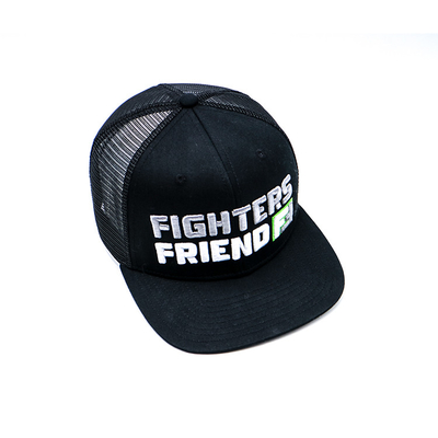 Capuchón de camionero bordado / Snapback Capuchón de camionero con snapback de plástico y logotipo personalizado