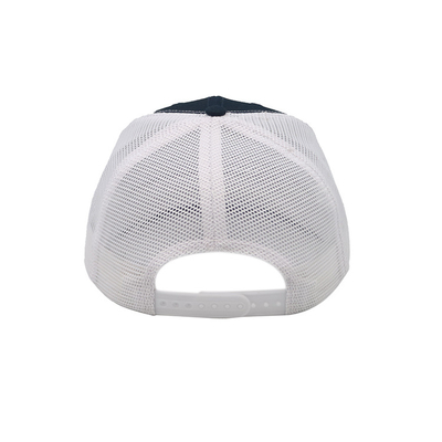 Ojolas bordadas personalizadas 6 Panel Trucker Cap con visor pre curvado