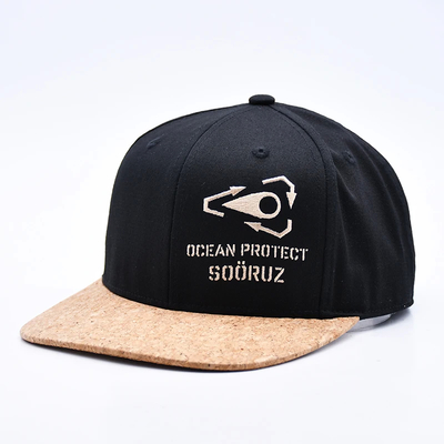Sombreros Snapback de algodón ligero con borde plano