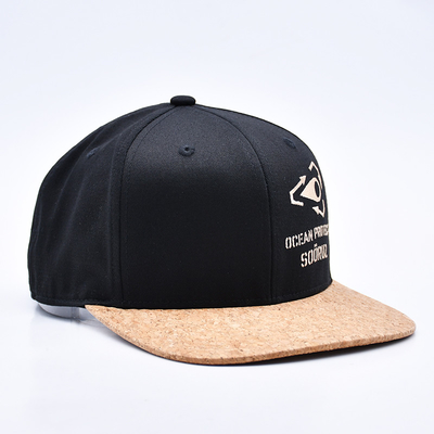 Sombreros Snapback de algodón ligero con borde plano