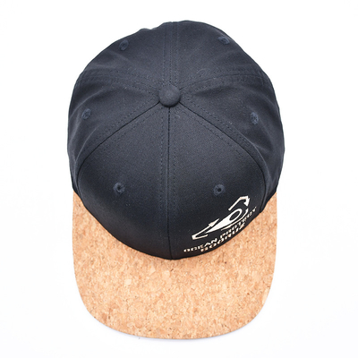 Sombreros Snapback de algodón ligero con borde plano