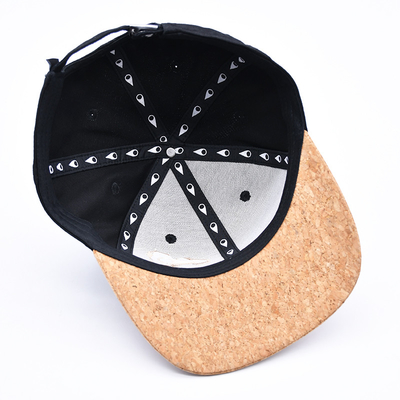 Sombreros Snapback de algodón ligero con borde plano