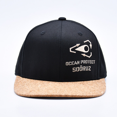 Sombreros Snapback de algodón ligero con borde plano