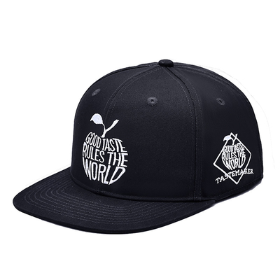 Logotipo de bordado Sombreros con tapa de alta calidad con espalda cerrada Sombreros con tapa para hombres