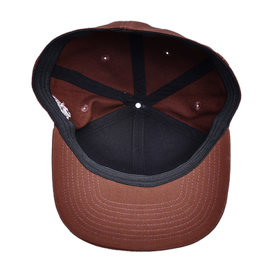Logotipo de bordado Sombreros con tapa de alta calidad con espalda cerrada Sombreros con tapa para hombres