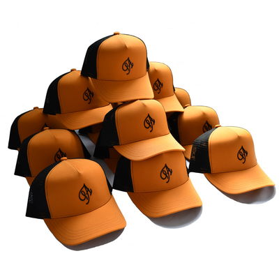 Sombreros con gorra de camionero bordados en 3D con sudadera de algodón premium