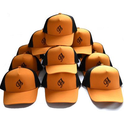 Sombreros con gorra de camionero bordados en 3D con sudadera de algodón premium