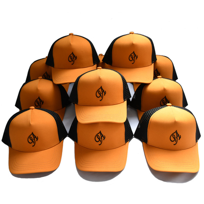 Sombreros con gorra de camionero bordados en 3D con sudadera de algodón premium