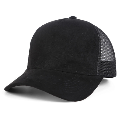 Sombreros de béisbol de espalda con malla de suéter transpirable de 5 paneles de moda