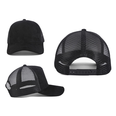 Sombreros de béisbol de espalda con malla de suéter transpirable de 5 paneles de moda