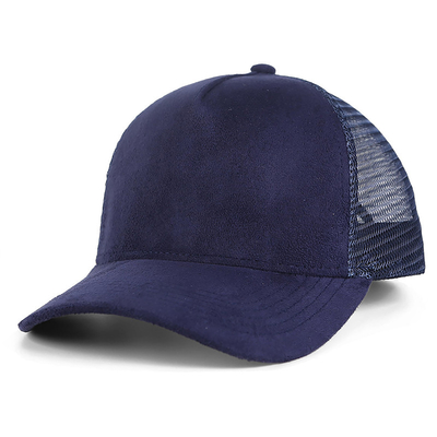 Sombreros de béisbol de espalda con malla de suéter transpirable de 5 paneles de moda