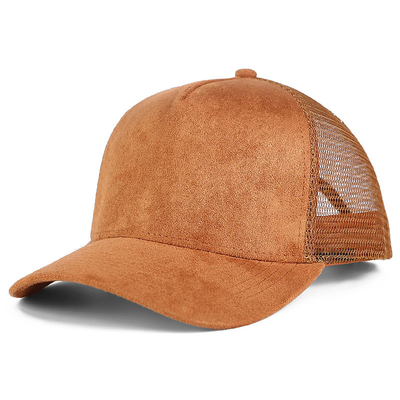 Sombreros de béisbol de espalda con malla de suéter transpirable de 5 paneles de moda
