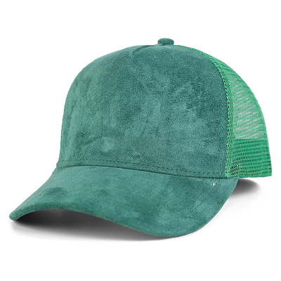 Sombreros de béisbol de espalda con malla de suéter transpirable de 5 paneles de moda
