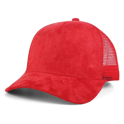 Sombreros de béisbol de espalda con malla de suéter transpirable de 5 paneles de moda