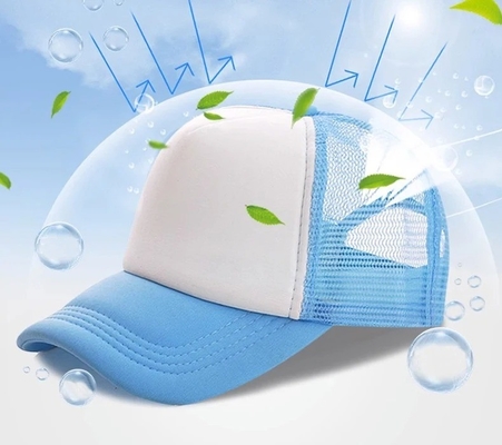 Sombrero de camión de espuma personalizado con corona de perfil Sombrero de malla unisex de 5 paneles