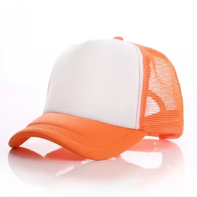Sombrero de camión de espuma personalizado con corona de perfil Sombrero de malla unisex de 5 paneles