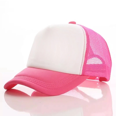 Sombrero de camión de espuma personalizado con corona de perfil Sombrero de malla unisex de 5 paneles