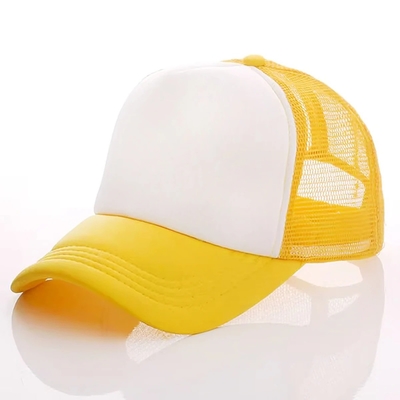 Sombrero de camión de espuma personalizado con corona de perfil Sombrero de malla unisex de 5 paneles