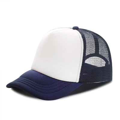 Sombrero de camión de espuma personalizado con corona de perfil Sombrero de malla unisex de 5 paneles
