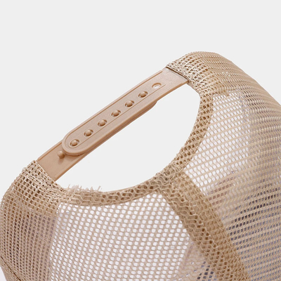 Capa de camión con malla de 5 paneles personalizada Unisex Capa de camión en blanco