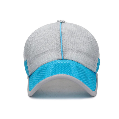 Sombrero de camionero simple y transpirable ajustable Niños Niñas Rápido Seco de malla en blanco Gorras Sombreros personalizados Sombreros de camionero