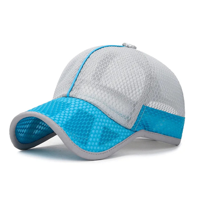 Sombrero de camionero simple y transpirable ajustable Niños Niñas Rápido Seco de malla en blanco Gorras Sombreros personalizados Sombreros de camionero
