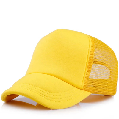 Fábrica de sombreros OEM mayorista de alta calidad 5 paneles niños gorra de béisbol personalizado transparente sombreros de béisbol de PVC de borde infantil