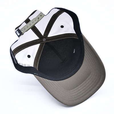 Sombreros de béisbol de dos tonos Unisex Sombreros de béisbol de dos tonos Gorras personalizadas Logotipo bordado Snapback Sombreros de béisbol deportivos para hombre