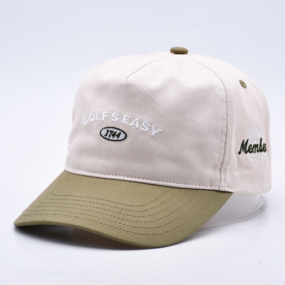 BSCI Wholesale 5 Panel Soft-Top Cap Vintage Papá sombrero deportivo personalizado Logotipo de bordado Béisbol Cap para adultos