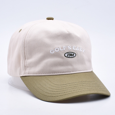 BSCI Wholesale 5 Panel Soft-Top Cap Vintage Papá sombrero deportivo personalizado Logotipo de bordado Béisbol Cap para adultos