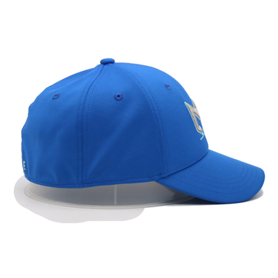 Por mayor sombrero de béisbol unisex con borde curvo de 6 paneles de algodón con espalda cerrada bordado