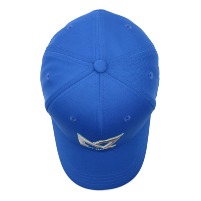 Por mayor sombrero de béisbol unisex con borde curvo de 6 paneles de algodón con espalda cerrada bordado
