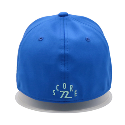 Por mayor sombrero de béisbol unisex con borde curvo de 6 paneles de algodón con espalda cerrada bordado