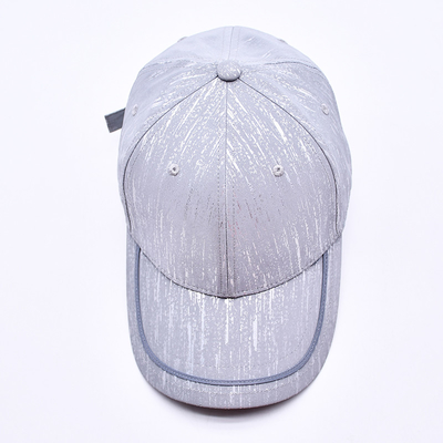 Mayorista Unisex Hombres sencillos de 6 paneles con borde curvo sombrero de béisbol con gorra Logotipo personalizado