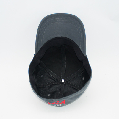 Oem mayorista 6 Panel Gris sombreros de béisbol elásticos personalizados gorras de béisbol cerradas de vuelta