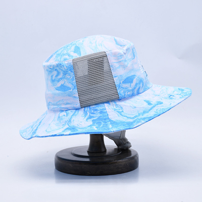 Sombrero de surf deportivo transpirable Sombrero de balde impermeable Sombrero de surf de pesca con correa de barbilla