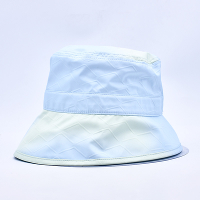 Impresión de color de corbata de lujo de verano colorido logotipo personalizado de sombrero de cubo