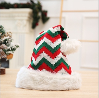 Invierno grueso Tricotado Adulto Navidad Pom Bola Sombrero Feliz Decoración de Navidad Regalos Feliz Año Nuevo 2024 Naviida