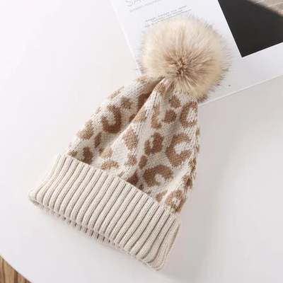 Bonos de invierno de alta calidad con impresión de leopardo