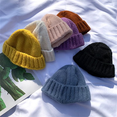Sombreros de punto de invierno Sombreros suaves cálidos Sombreros deportivos al aire libre estilo informal Sombreros personalizables