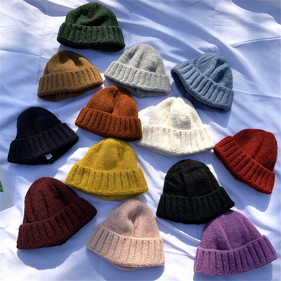 Sombreros de punto de invierno Sombreros suaves cálidos Sombreros deportivos al aire libre estilo informal Sombreros personalizables