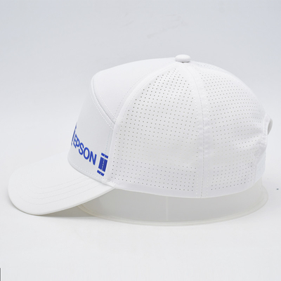Gorras Deportivo Gorras Laser Cut Hole Baseball Cap Personalizado Alto Perfil 6 Panel Béisbol Sombreros