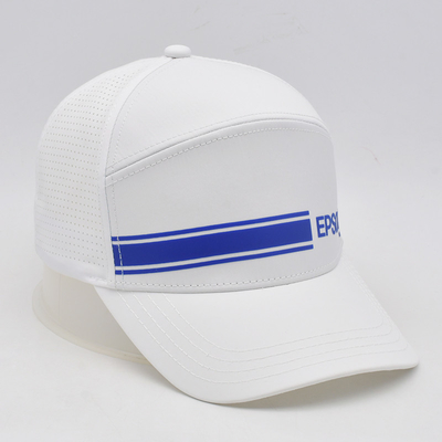 Gorras Deportivo Gorras Laser Cut Hole Baseball Cap Personalizado Alto Perfil 6 Panel Béisbol Sombreros