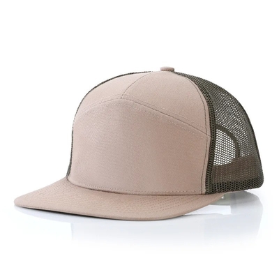 Logotipo personalizado 7 paneles gorra mayorista de malla Sombreros de camión