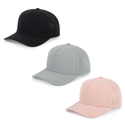 Alta calidad de malla láser borde curvo Clásico Béisbol Deportivo Sombreros de Béisbol Sombreros de Golf Personalizados Gorras Rojo Crimson Béisbol Sombreros