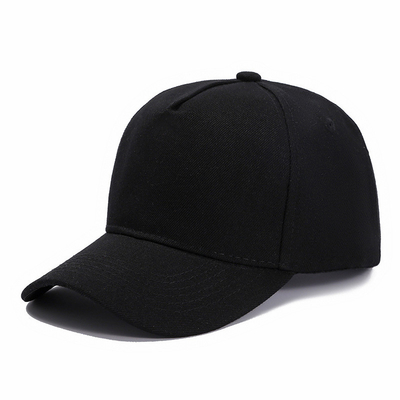 Capa de béisbol de tamaño personalizado de 5 paneles con color personalizable y línea de costura personalizable de color corona media