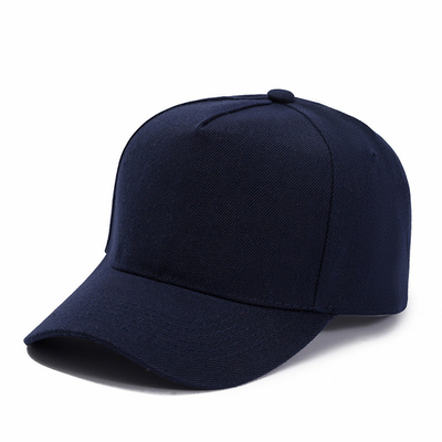 Capa de béisbol de tamaño personalizado de 5 paneles con color personalizable y línea de costura personalizable de color corona media