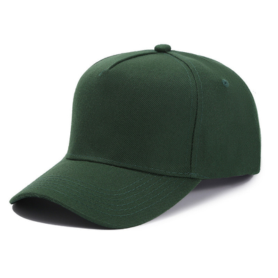 Capa de béisbol de tamaño personalizado de 5 paneles con color personalizable y línea de costura personalizable de color corona media